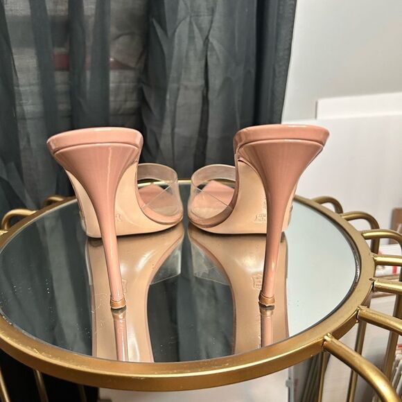 Gianvito Rossi Elle 100mm Plexi Heels - Picture 5 of 8